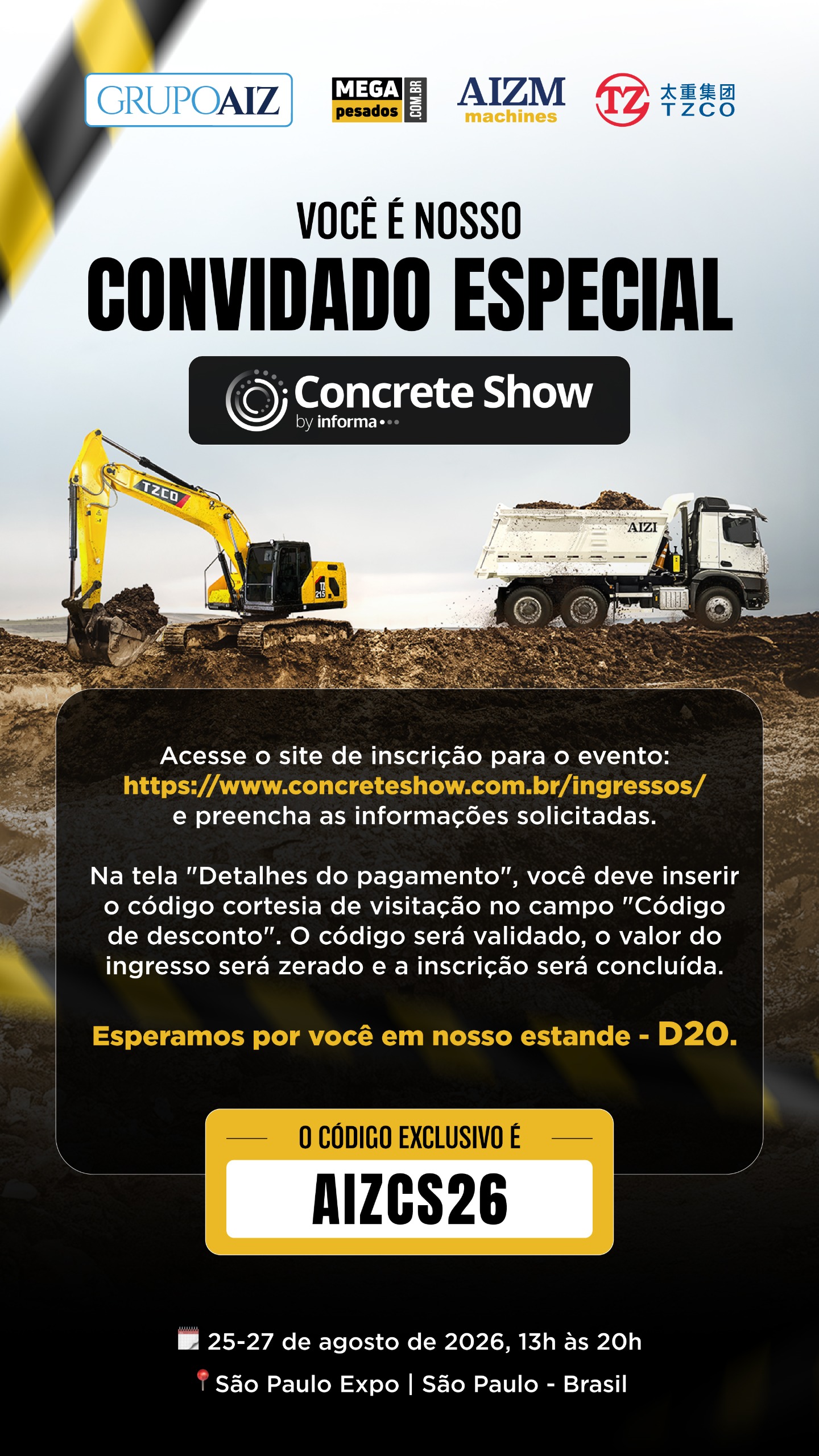 GRUPO AIZ NA CONCRETE SHOW 2026