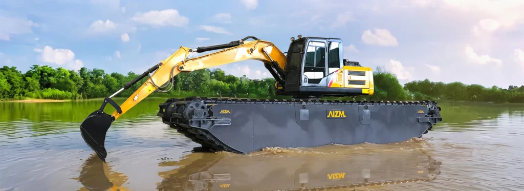 Escavadeira Anfíbia AIZM 25 Toneladas