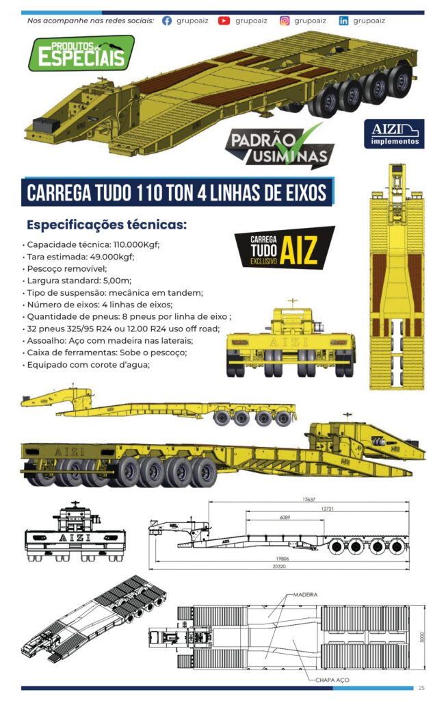 Carrega Tudo 110 Toneladas