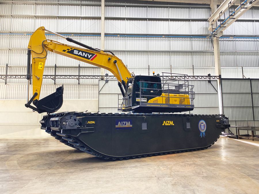 Escavadeira Anfíbia AIZM 35 Toneladas — foto 2